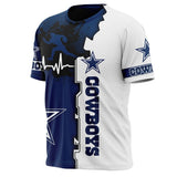 Men’s Dallas Cowboys T-shirt Vintage ECG Footballfan365