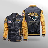 Men's Jacksonville Jaguars Leather Jacket Limited Edition Footballfan365