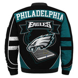Men's Philadelphia Eagles Jacket Fire Balls Graphic Footballfan365