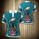 Men’s Philadelphia Eagles Polo Shirt Claws Footballfan365