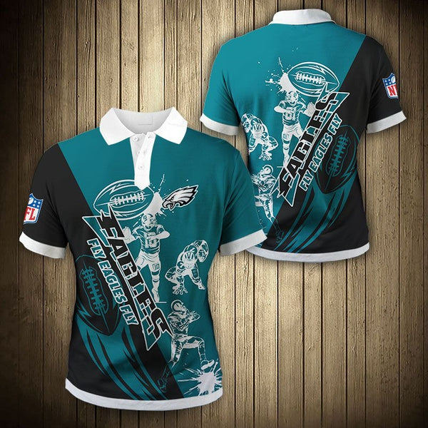 15% OFF Men's Philadelphia Eagles Button Down Shirt For Sale –  Footballfan365