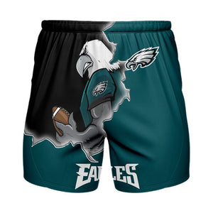 Men’s Philadelphia Eagles Shorts Mascot Footballfan365