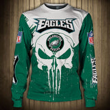 Men’s Philadelphia Eagles Sweatshirt Punisher Footballfan365