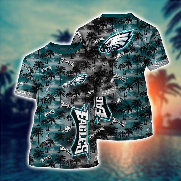 Men’s Philadelphia Eagles T-shirt Coconut Tree Footballfan365