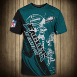 Men’s Philadelphia Eagles T-shirt Vintage Fly Eagles Fly Footballfan365
