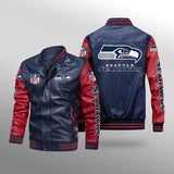 Men's Seattle Seahawks Leather Jacket Limited Edition Footballfan365