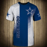 Men’s Vintage Dallas Cowboys T shirt Stripe Footballfan365