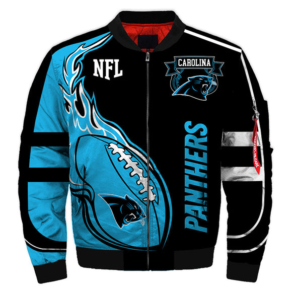 17% OFF Best Men Carolina Panthers Jacket Football Cheap - Plus size