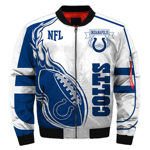 17% OFF Best Men Indianapolis Colts Jacket Football Cheap - Plus size