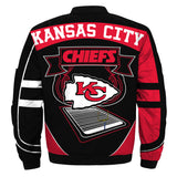 17% OFF Best Men Kansas City Chiefs Jacket Football Cheap - Plus size
