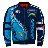 17% OFF Best Men Los Angeles Chargers Jacket Football Cheap - Plus size