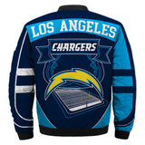 17% OFF Best Men Los Angeles Chargers Jacket Football Cheap - Plus size