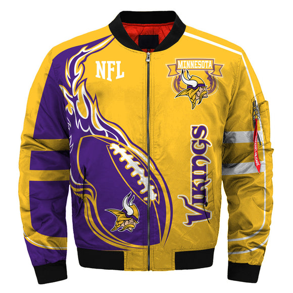 17% OFF Best Men Minnesota Vikings Jacket Football Cheap - Plus size
