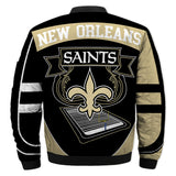17% OFF Best Men New Orleans Saints Jacket Football Cheap - Plus size