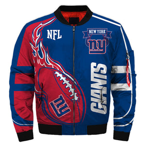 17% OFF Best Men New York Giants Jacket Football Cheap - Plus size