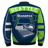 17% OFF Best Men Seattle Seahawks Jacket Football Cheap - Plus size