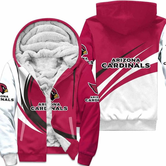 20% OFF Vintage Arizona Cardinals Fleece Jacket - Limited Time Offer