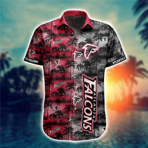 15% OFF Men's Atlanta Falcons Hawaiian Shirt Palm Tree For Sale