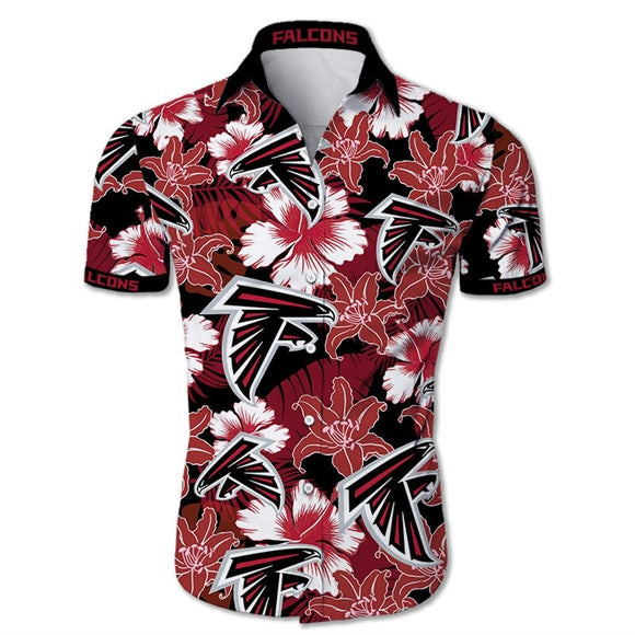 15% OFF Men's Atlanta Falcons Hawaiian Shirt On Sale