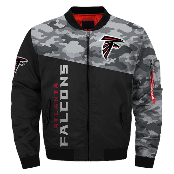 17% OFF Men's Atlanta Falcons Military Jacket - Limited Time Offer