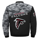 17% OFF Men's Atlanta Falcons Military Jacket - Limited Time Offer