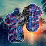 15% OFF Men's Buffalo Bills Hawaiian Shirt Palm Tree For Sale