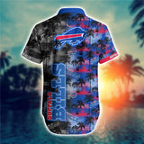 15% OFF Men's Buffalo Bills Hawaiian Shirt Palm Tree For Sale