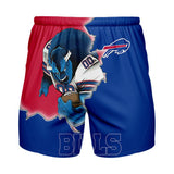 15% OFF Best Men’s Buffalo Bills Shorts Mascot For Sale