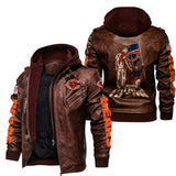 30 % OFF Men’s Chicago Bears Leather Jacket - Hurry Up Limited Time