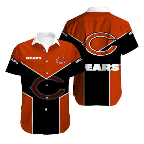 15% SALE OFF Best Men’s Chicago Bears Shirt Black & Orange