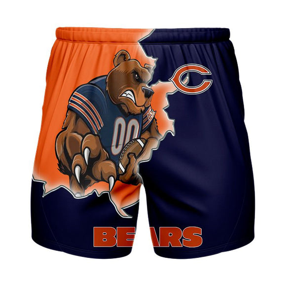 15% OFF Best Men’s Chicago Bears Shorts Mascot For Sale