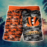 15% OFF Top Men’s Cincinnati Bengals Hawaiian Shorts
