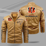 20% OFF Best Men's Cincinnati Bengals Leather Jackets Motorcycle Cheap