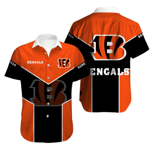 15% SALE OFF Best Men’s Cincinnati Bengals Shirt Black & Orange
