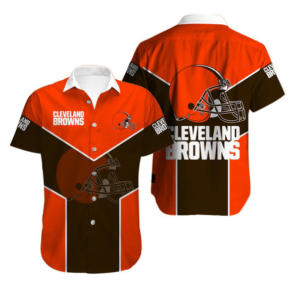 15% SALE OFF Best Men’s Cleveland Browns Shirt Black & Orange