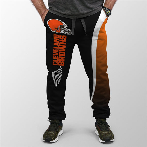 18% OFF Men’s Cleveland Browns Sweatpants Wings For Sale
