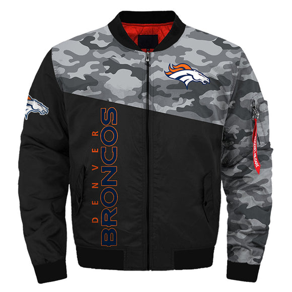 17% OFF Men's Denver Broncos Military Jacket - Limited Time Offer