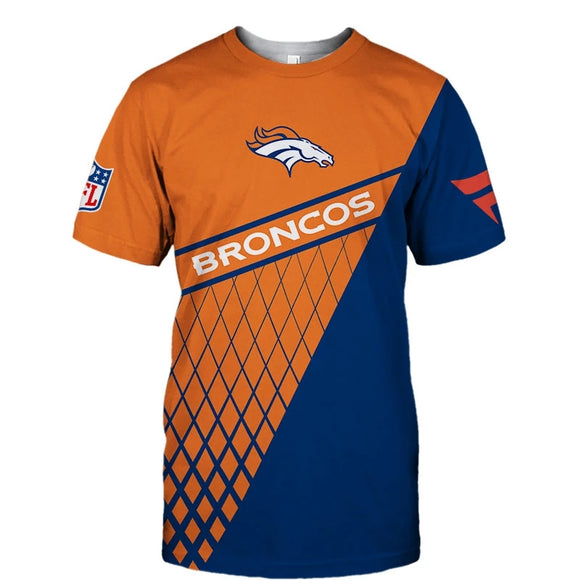 15% SALE OFF Men’s Denver Broncos T-shirt Caro
