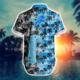 15% OFF Men's Detroit Lions Hawaiian Shirt Palm Tree For Sale