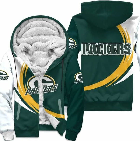 20% OFF Vintage Green Bay Packers Fleece Jacket - Limited Time Offer