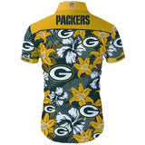 15% OFF Men's Green Bay Packers Hawaiian Shirt On Sale