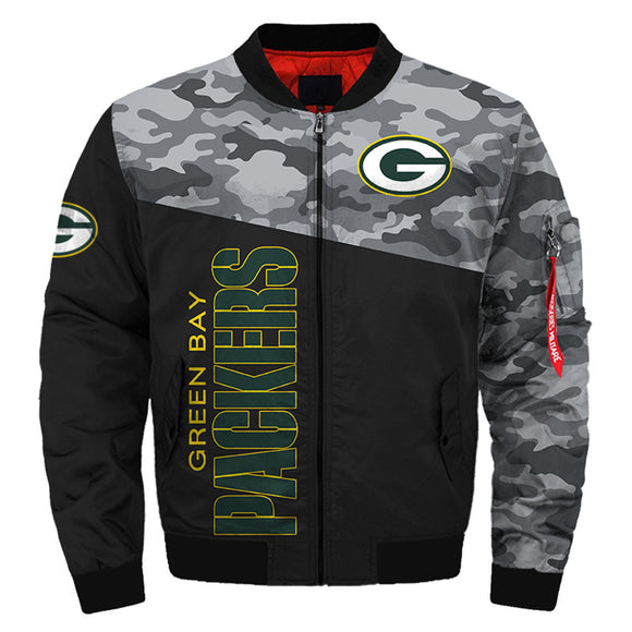 17% OFF Men's Green Bay Packers Military Jacket - Limited Time Offer