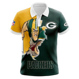 20% OFF Men’s Green Bay Packers Polo Shirt Mascot On Sale