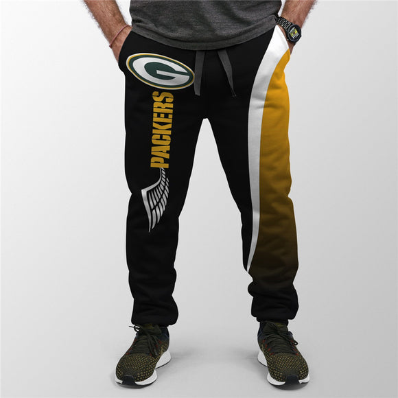 18% OFF Men’s Green Bay Packers Sweatpants Wings For Sale
