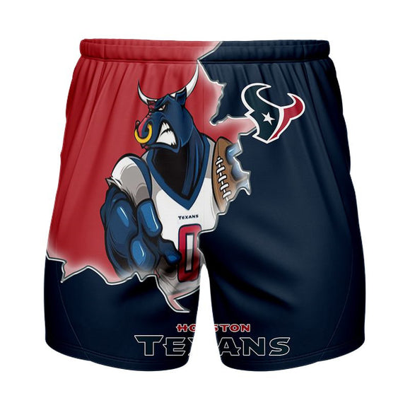 15% OFF Best Men’s Houston Texans Shorts Mascot For Sale