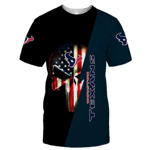 15% OFF Men’s Houston Texans T Shirt Flag USA