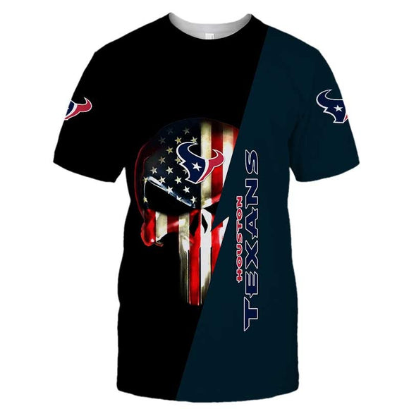 15% OFF Men’s Houston Texans T Shirt Flag USA