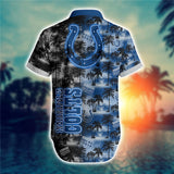 15% OFF Men's Indianapolis Colts Hawaiian Shirt Palm Tree For Sale