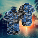 15% OFF Men's Indianapolis Colts Hawaiian Shirt Palm Tree For Sale