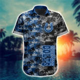 15% OFF Men's Indianapolis Colts Hawaiian Shirt Palm Tree For Sale